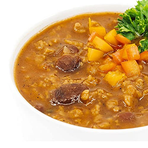WonderSlim Protein Meal, Zesty Vegetable Chili w/ Beans - 100 Calories, 12g Protein, 4g Fiber (7ct)