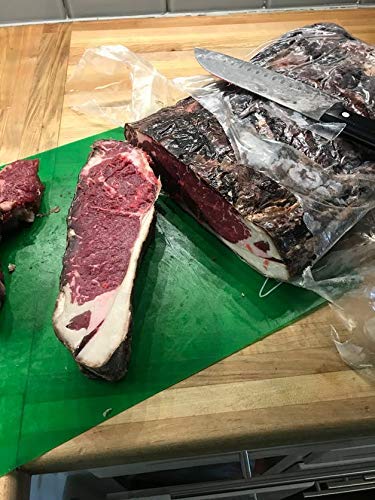 DryAgingWraps Dry Aged Bags for Meat | Sized for Ribeye and Short Loin | Perfect for Beginners | Easy at Home Dry Aging | No Vacuum Sealer Needed | 11x24 Inch Size Bags | 5 Bags with Zip Ties Included