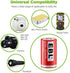 EBL CR2 Rechargeable Batteries, 3.7V Lithium RCR2 Photo Batteries 8 Pack with Rechargeable Battery Charger