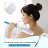 Vansun Long Handle Bath Brush?Back Scrubber for Shower,Soft Nylon Mesh Sponge for Shower,Easy Reach Anti-Slip Curve Handle Body Brush for Seniors/Pregnant Aid (0586UP)