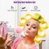 Self grip hair roller set,Hair roller set 18 pcs,Heatless hair curlers,Hair rollers for Long hair,Medium and Short hair,Hair rollers with hair roller clips and comb,Salon hairdressing curlers,DIY Hair Styles, Sungenol 3 Sizes Hair Rollers in 1 set