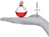 Old World Christmas Fisherman Collection Glass Blown Ornaments for Christmas Tree Fishing Bobber