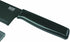 Kuhn Rikon Colori Chef's Knife with Safety Sheath, 6 Inch, Black