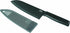 Kuhn Rikon Colori Chef's Knife with Safety Sheath, 6 Inch, Black