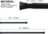 BRIOFOX Shower Curtain Rod, 27-43 inches Never Rust Non Slip shower Rod, Matte Black