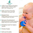 caaocho Pure Natural Rubber Baby Bath Toy - Kala The Whale - Without Holes, BPA, PVC, Phthalates Free, All Natural, Textured for Sensory Play, Sealed Bath Rubber Toy, Hole Free Bathtub Toy for Babies