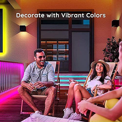 Govee 16.4ft LED Strip Lights, Color Changing Light Strips with Remote, RGB LED Lights for Room, Bedroom, Living Room, Kitchen, Home, Party, Ceiling