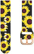 Patrohoo Watch Bands Compatible with Samsung Galaxy Watch Active (40mm) Bands, 20mm Soft Silicone Strap for Samsung Galaxy Watch(42mm) / Galaxy Watch Active (40mm).Sunflower.