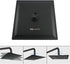 HIGH PRESSURE Rain Shower head, NearMoon High Flow Stainless Steel Square ShowerHead, Pressure Boosting Design, Awesome Shower Experience Even At Low Water Flow (8 Inch, Matte Black)