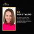 Denman Original Styler, 7 Row for Detangling, Blow-drying, Styling & Smoothing the Hair, All Black D3