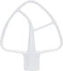 K45B Coated Flat Beater for Kitchen-Aid Stand Mixer. Flex Edge Beater Paddle WPW10672617 Compatible with Whirlpool KSM45, KSM75, KSM88, KSM90, KSM100, KSM106, KSM110, KSM120, KSM150, KSM160, KSM180