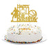 Anxdh Golden Flash Happy Birthday Cake Topper, Birthday Party Cake Decoration, Basketball Theme Cake Topper