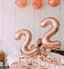 LaVenty Set of 3 FEELIN 22 Balloons 22nd Birthday Decoration FEELIN 22 Banner 22nd Birthday Supplies