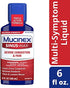 Severe Congestion & Pain Relief, Mucinex Sinus-Max Max Strength, 6oz Clears Sinus & Nasal Congestion, Relieves Headache & Fever, Thins & Loosens Mucus