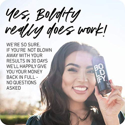 BOLDIFY Hair Fibers for Thinning Hair (LIGHT BROWN) Hair Powder - 12g Bottle - Undetectable & Natural Hair Filler Instantly Conceals Hair Loss - Hair Thickener, Topper for Fine Hair for Women & Men?