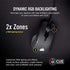 Corsair Ironclaw RGB - FPS and MOBA Gaming Mouse - 18,000 DPI Optical Sensor - Backlit RGB LED, Black