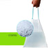 WanJiaXinHui 8 Gallon Medium Drawstring Trash Bags,Strong Garbage Bags for Kitchen Bath Bedroom Car Trash Can, Office Waste Bin Liners Unscented,White,60 Count (8 Gallon) €¦