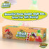 YoYa Toys Beadeez Squishy Fruit Stress Balls Toy (4-Pack) Tropical Designs Filled with Colorful, Squeezable Gel Water Beads - Promote Stress Relief, Calm Focus, Fun Play - Girls, Boys, Adults