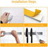SMART&COOL Self-adhesive Magnetic Knife Holder, Magnetic Knife Strip for Wall Mounting, no Drilling (Stainless Steel-11.69 in)