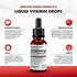 BioActive Vegan Vitamin B12 Sublingual Liquid Supplement - B12 Liquid Vitamin Drops with Hydroxocobalamin, Adenosylcobalamin & Methylcobalamin 1,000 mcg per Drop (4 Drops a Day for a 90-Day Supply)