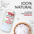 2-PACK Thai Crystal Deodorant Salt Stone - Clinically Tested, Dermatologist Approved - Natural Unscented Aluminum-Free for Women Men & Teens