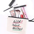 Hanamiya Na Inspirational Gifts for Women Girls Teens Friends-You are Loved Valued Beautiful Motivational Birthday Friendship Personalized Mantra Makeup Bag
