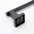 Miyili Matte Black 12-Inch Towel Bar SUS 304 Stainless Steel Hand Towel Holder for Bathroom or Kitchen Wall Mount, A02B30A