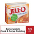 JELL-O Butterscotch Cook & Serve Pudding & Pie Filling Mix,3.5 oz Boxes (Pack of 3)