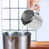 Stainless Steel Milk Frothing Pitcher Measuring Cup Coffee Jug Milk Frothing Pot Espresso Latte Pitcher(9.2x7.7x10.9cm)
