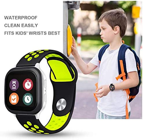 Compatible with Gizmo Watch Band Replacement for Kids, Breathable Soft Silicone Band Compatible with Gizmo Watch 2 and Gizmo Watch 1