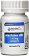 RELIABLE 1 LABORATORIES Meclizine HCL 12.5 mg Caplets - Prevent nausea, vomiting, and dizziness caused by motion sickness (100 Caplets, 1 Bottle)