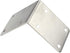 TOVOT 4 PCS 2.68 inch X 2.68 inch Stainless Steel Shelf Support Brace Corner Angle Brackets Angle Code w/Screws for Wooden Furniture