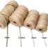 Jute Twine 328 Feet 2.5mm 4Ply Heavy Duty Natural Jute Rope String for Home Gardening Plant Picture Hanger Industrial Packing String for Gifts Presents Mason Jars Wedding Decorations Crafts