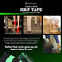 Anti-Slip Grip Tape Strips 2"x16.5ft, Non-Slip Traction Tape, Weatherproof Safety Adhesive Grip Treads with Glow in the Dark Strip, In/Outdoor Abrasive Tape for Stairs, Non-Skid Steps - Supplies Sense