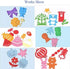 Fun Paper-Cut Set; Paper Cutting; Paper Art; Scissor Skills Activity Cutting Book; Kids Scissors Crafts Kits Preschool-120 Pages with A Pair of Child-Safe Scissors