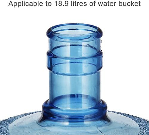 WINBOB 5PCS 55mm 3 and 5 Gallon Non-Spill Caps,Replacement Water Bottle Snap On Cap Anti Splash Peel 5 Piece