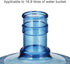 WINBOB 5PCS 55mm 3 and 5 Gallon Non-Spill Caps,Replacement Water Bottle Snap On Cap Anti Splash Peel 5 Piece