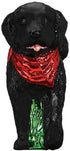 Old World Christmas Ornaments Black Doodle Dog Glass Blown Ornaments for Christmas Tree