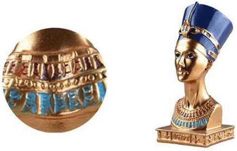 LIOOBO Egyptian Queen Head Statue Resin Craft Figurine Home Decorative Sculpture