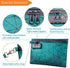 Smell Proof Bags with Combination Lock, 6"x 9" Smell Proof Pouch Container, Odor Proof Stash Bag for Travel - Keeps Scents Locked - Hide Odor and Scent?Green?