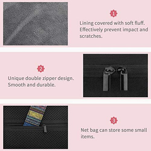 Yinke Hard Case for Cricut Easy Press Mini Heat Press Machine and Accessories, Travel Carrying Case Protective Storage Bag