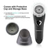 TOUCHBeauty Facial Brush for Men Skin Scrubber with Advanced 6 Degree Oscillating Vibration Cleansing Technology, Waterproof Men's Facial Exfoliator Massager Black TB-1487