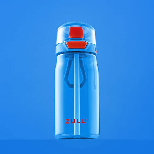 ZULU 3 Tritan Water Bottles Flex 3 Pack Gray,Black,Green 16 OZ