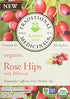 Traditional Medicinals Organic Rose Hips with Hibiscus Herbal Tea, 16 Tea Bags (Pack of 1)