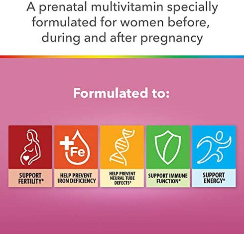 Centrum Prenatal+Dha Combo 120 Count