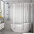 AooHome Clear Shower Curtain Liner, 8 Gauge Eva Extra Long Shower Curtain with Hooks, Bottom Magnets, Waterproof, Heavy Weight, Rust Proof Grommets, 72x78 Inches