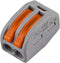 Wago 222-412 LEVER-NUTS 2 Conductor Compact Connectors 10 PK
