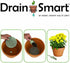 Drain Smart 6” 5-Pack Drainage Discs - Perfect for Indoor/Outdoor Potted Plants | Container Gardening | Planter Liners Minimize Root Rot | Made in The USA