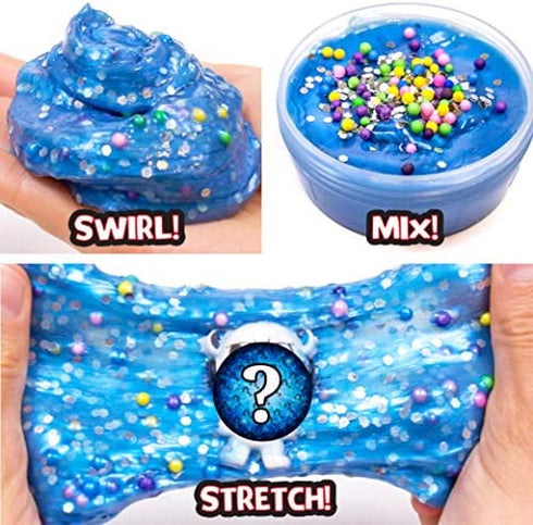 RYAN'S WORLD Surprise Mix'ems, Pre-Made Slime, Add-ins, Embellishments by Horizon Group USA