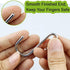 HiGift 10 Pack Heavy Duty S Hooks Silver S Shaped Hooks for Hanging Pot-Bakers Rack Hooks Wire Shelf Hooks Kitchen, Bathroom, Bedroom, Office, Pan, Pot, Bag, Plants,Jewelries